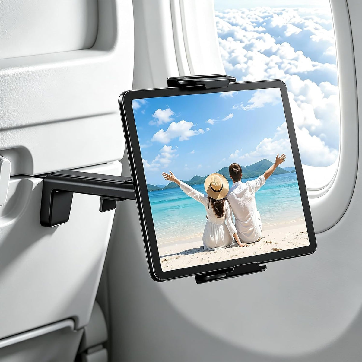vizzicool Soporte para tablet de avión para iPad y Kindle | Soporte...