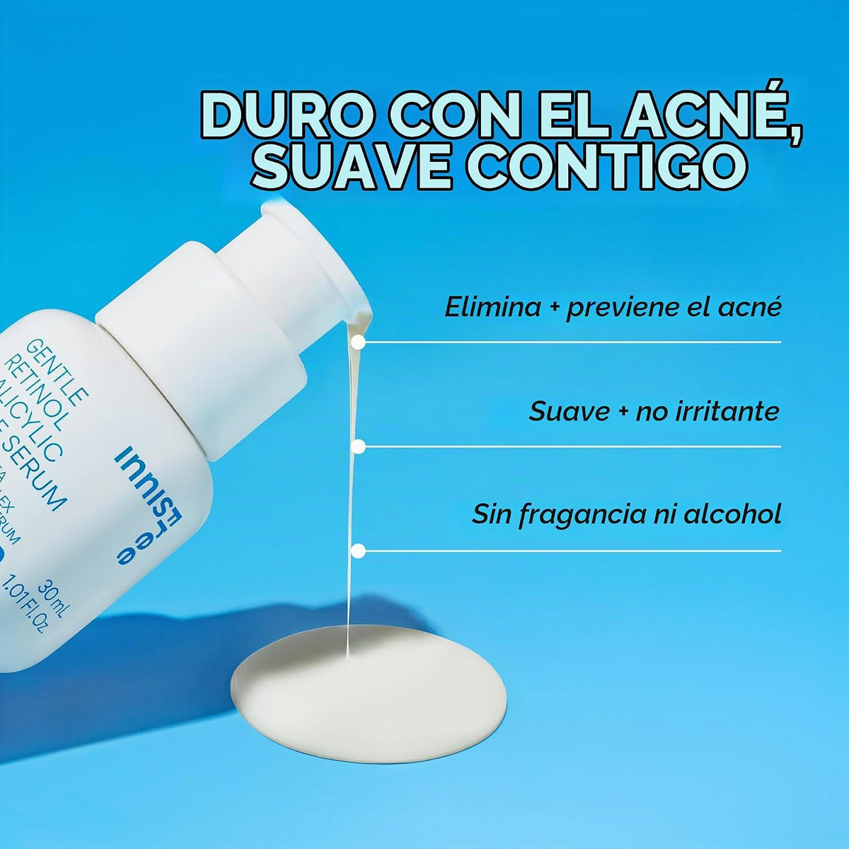 innisfree Suero para acné salicílico suave con retinol | Tratamient...