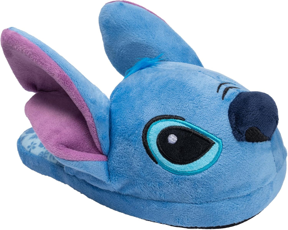 Disney Lilo &amp; Stitch - Pantuflas de personajes 3D para adultos,...