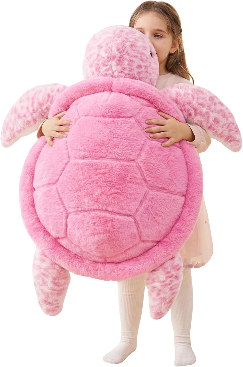 IKASA Juguete de peluche de tortuga marina gigante, juguetes suaves...