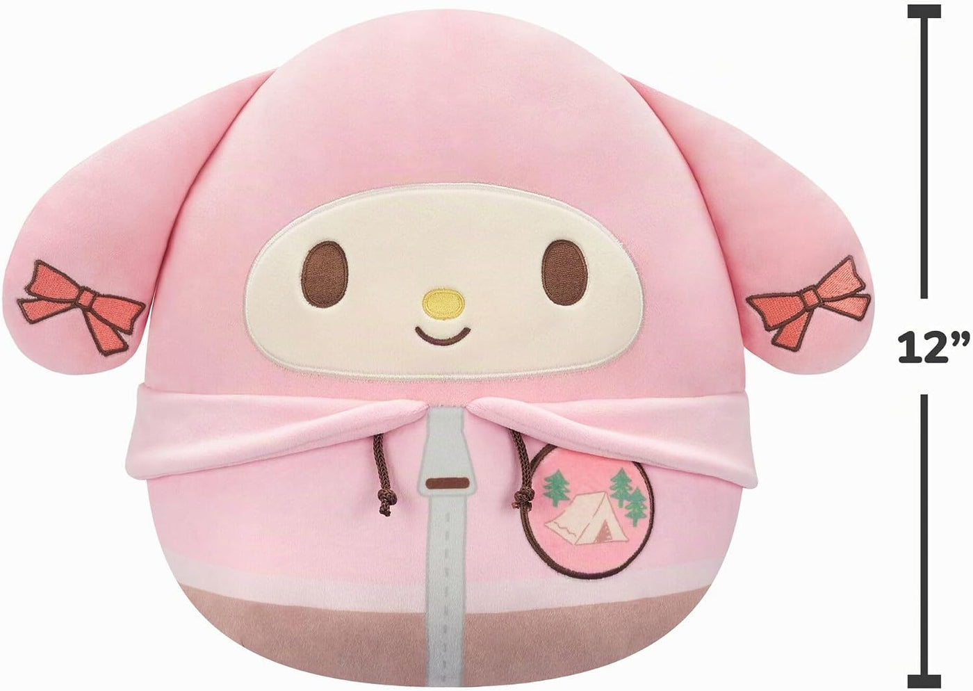 Squishmallows Original Sanrio 12in Cute Camping My Melody - Peluche...