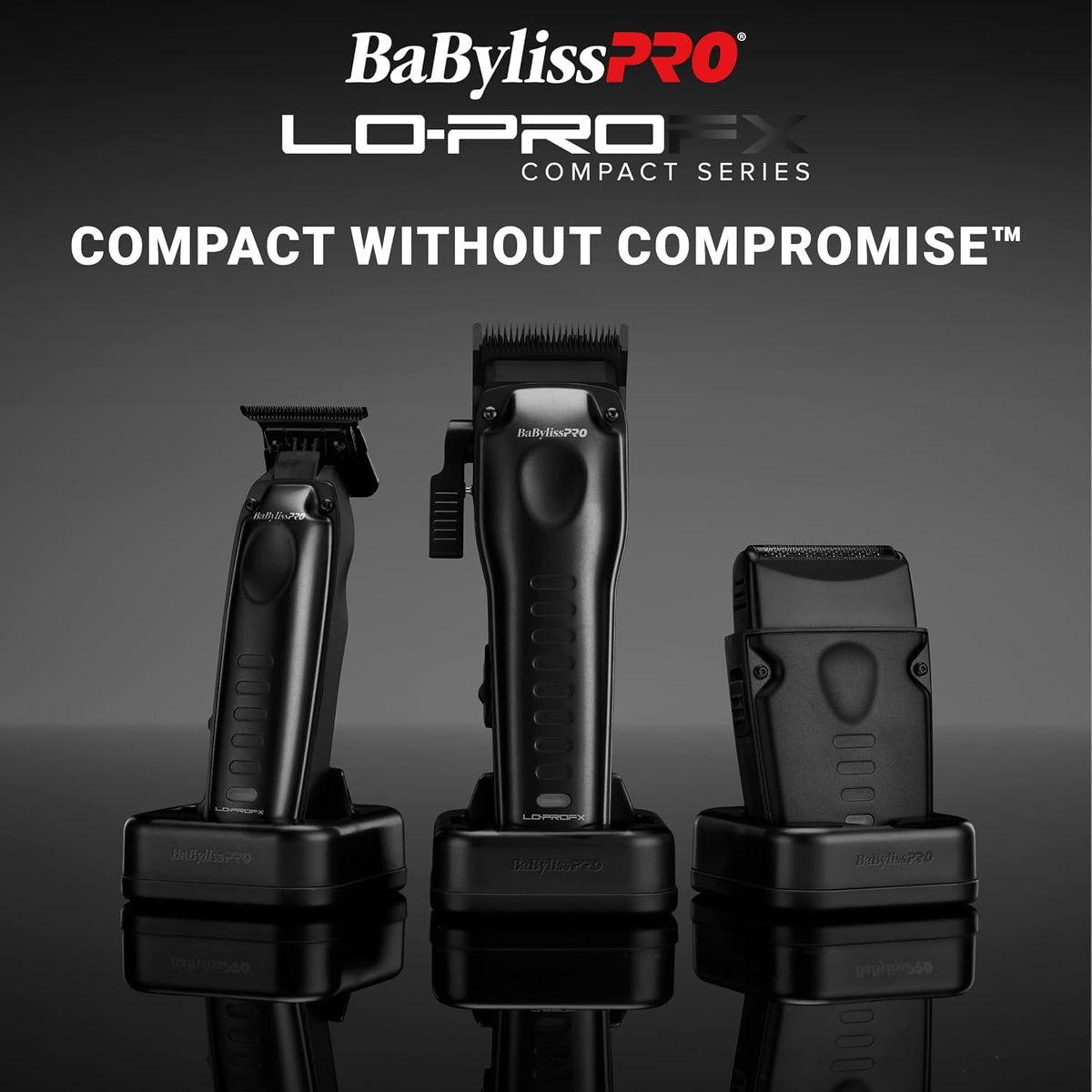 BaBylissPRO Cortadora compacta LO-PROFX de alto rendimiento para ca...