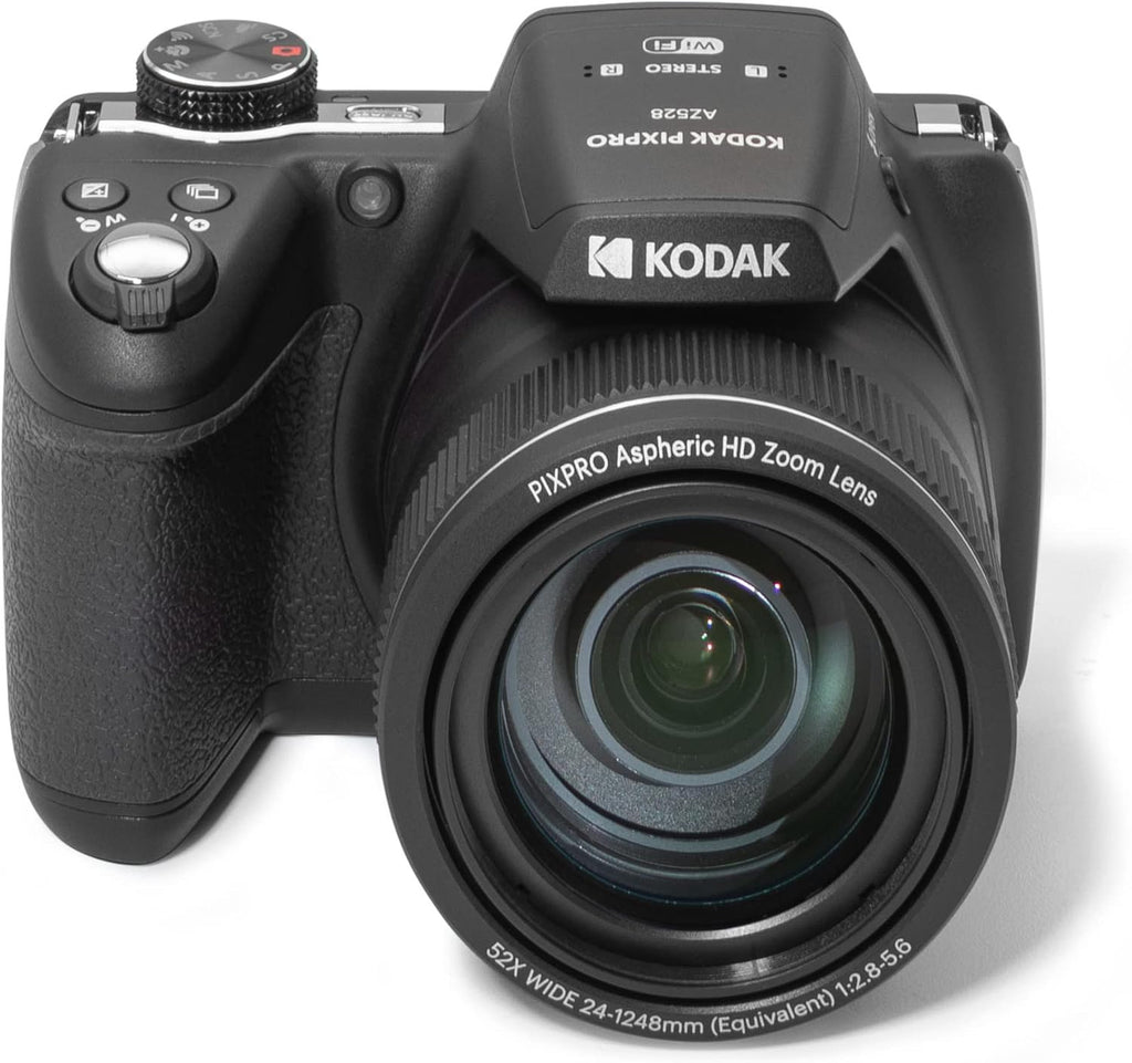 KODAK PIXPRO AZ528 - Cámara digital de 16 MP, zoom óptico de 52x, W...