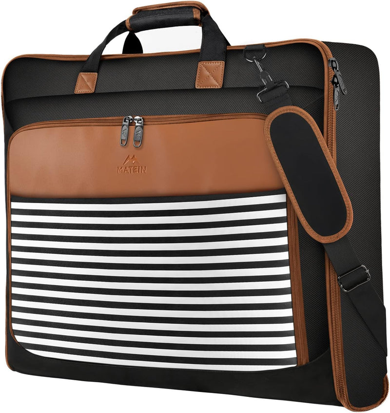MATEIN Bolsa de traje para llevar en cabina, bolsa de traje con cor...