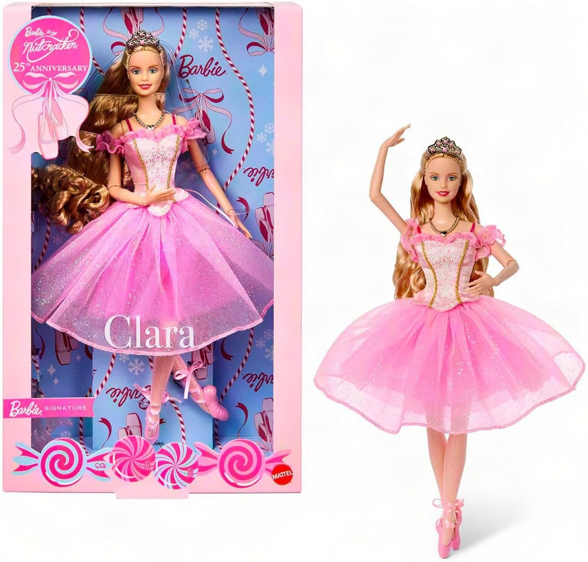 Barbie Muñeca del 25 aniversario del cascanueces (exclusivo de Amaz...