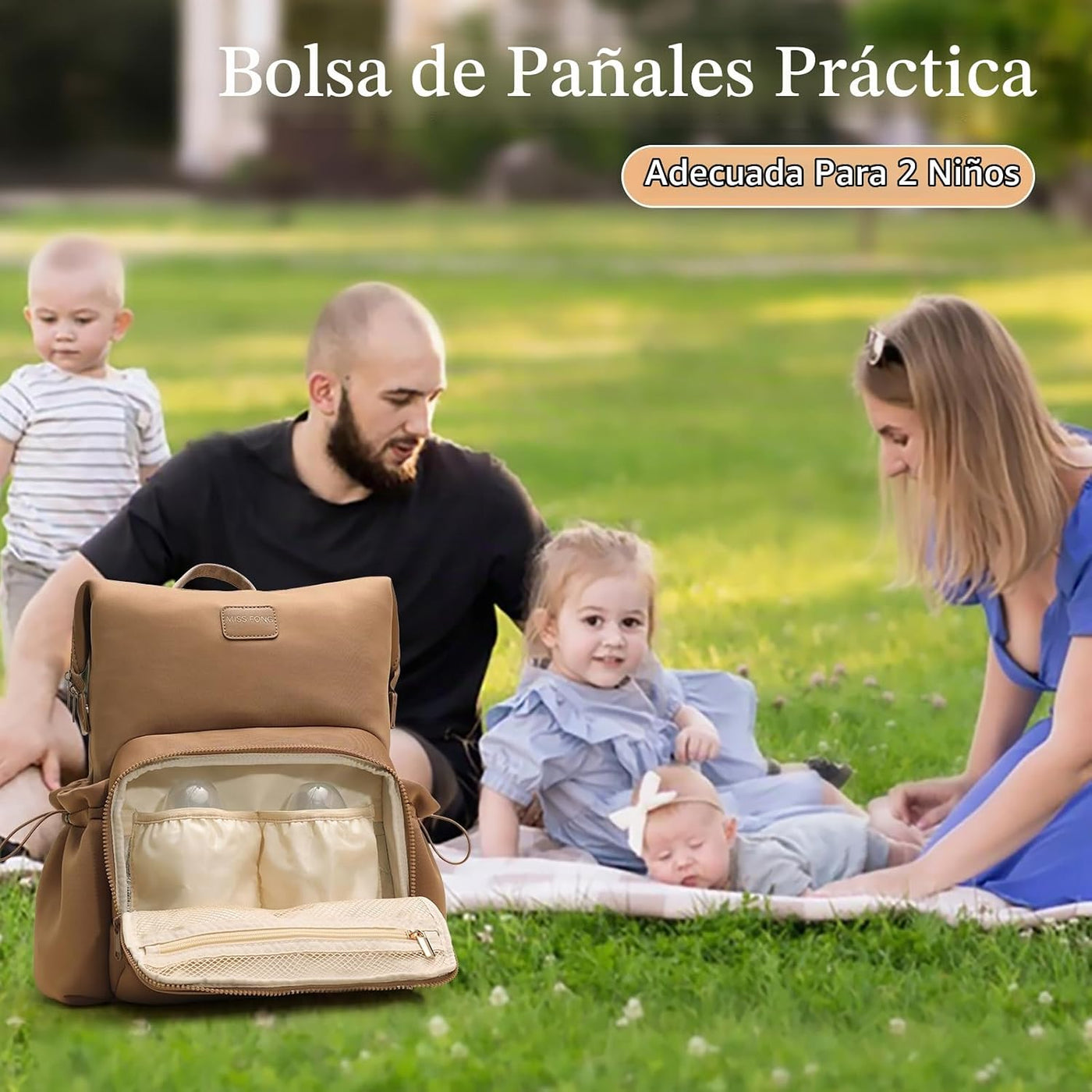 Miss Fong - Mochila para pañales Mochila de neopreno para bebé | Ma...
