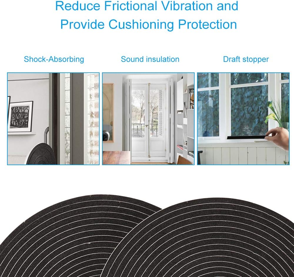 Cinta de sellado de hule espuma para aislamiento de puertas y venta...
