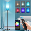 FRIDEKO HOME Lámpara de pie, iluminación ambiental que cambia de co...