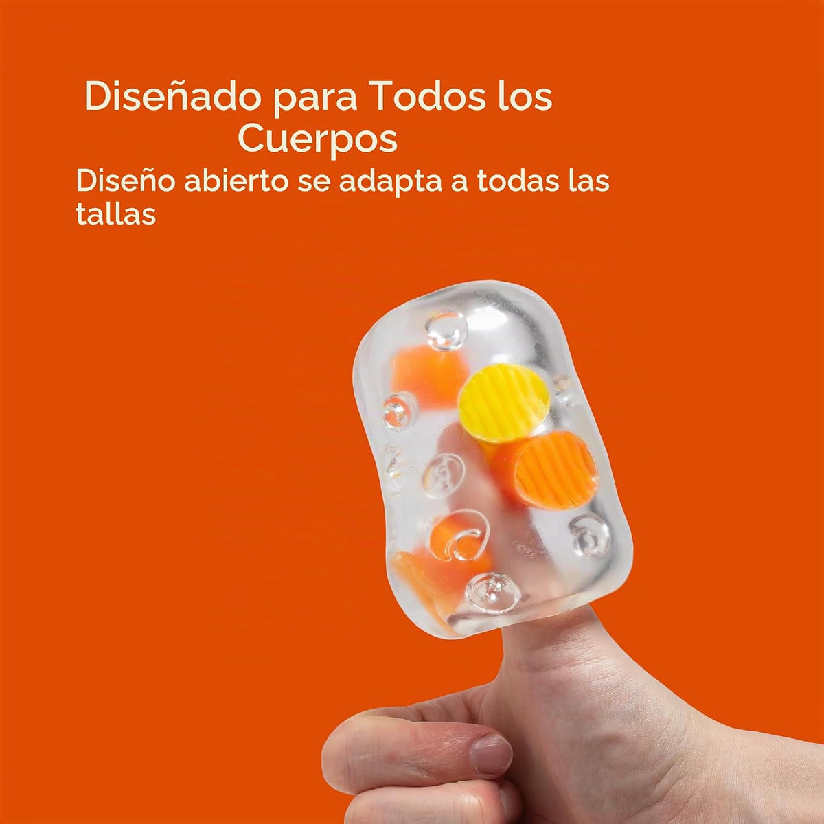 Hello cake - Juguete sexual transparente para hombre | Stroker masc...
