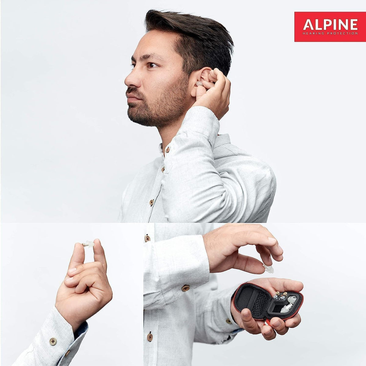 Alpine MusicSafe Pro - Tapones de alta fidelidad para músicos - 3 j...