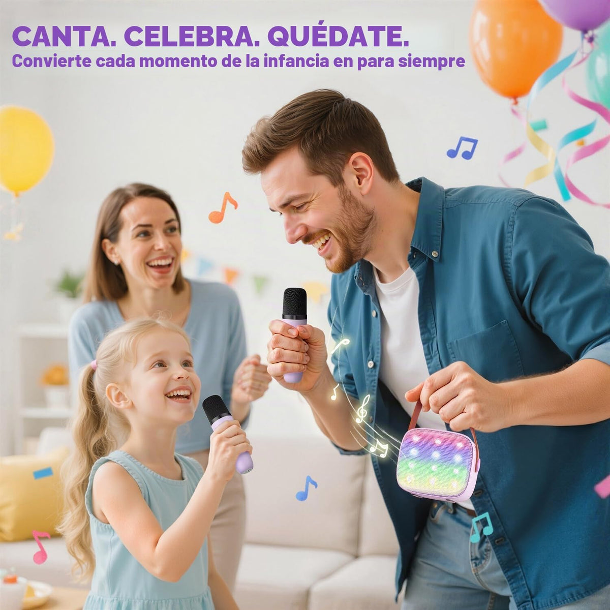 YLL - Máquina de karaoke para niños, regalos de cumpleaños para niñ...