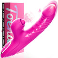 Vibrador de conejo de juguete sexual para adultos, consolador de ju...