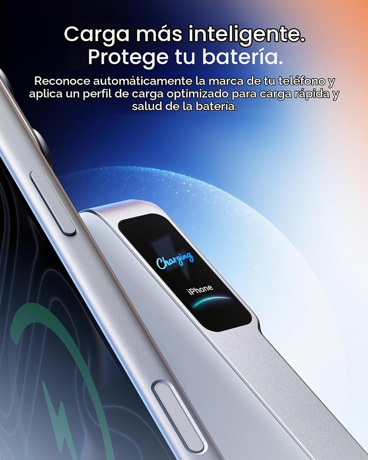 Anker MagGo 2 Pro Power Bank, cargador portátil Qi2.2 25W 10,000mAh...