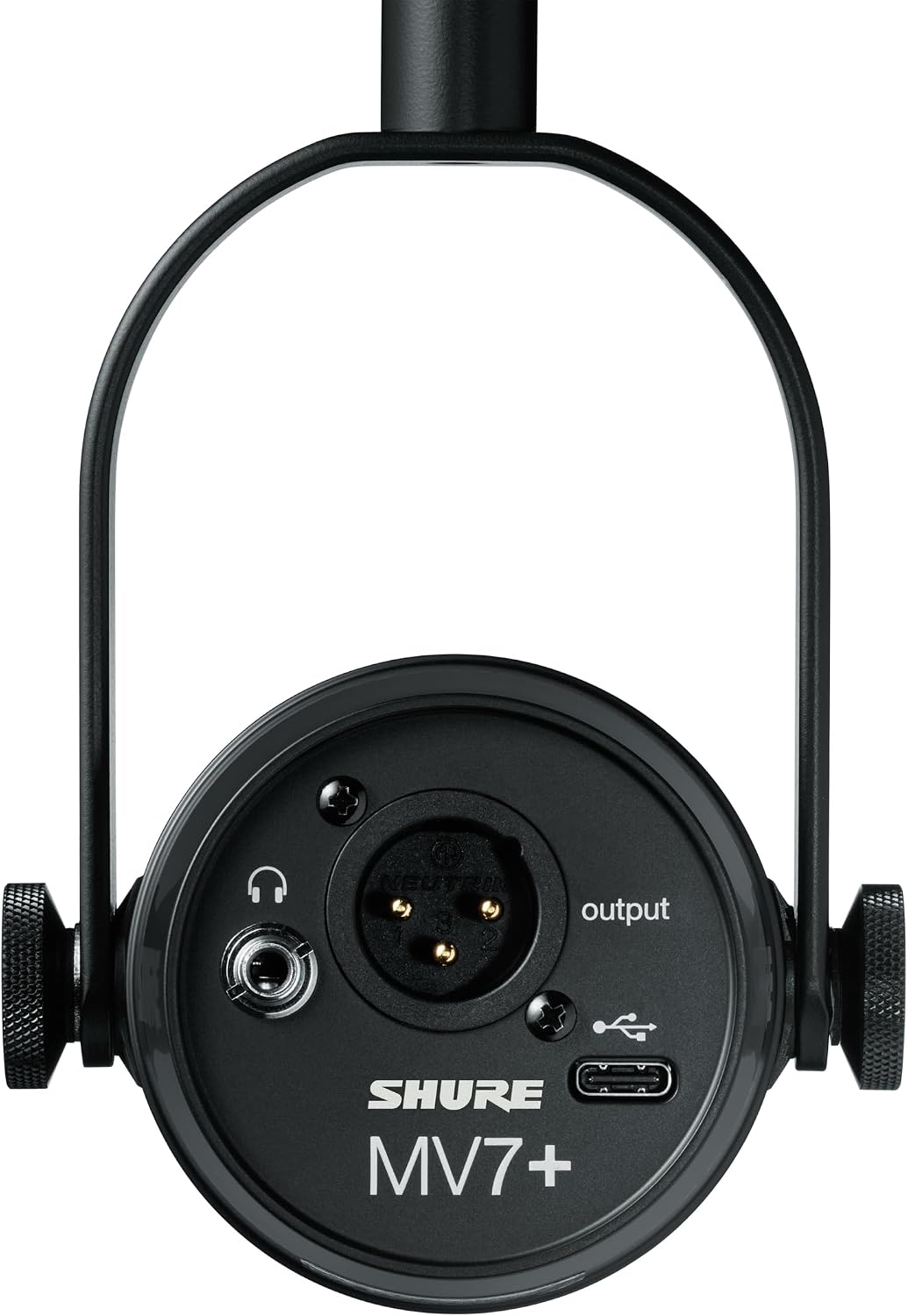 Shure MV7+ Micrófono dinámico para podcast USB-C y XLR - Negro | Mi...