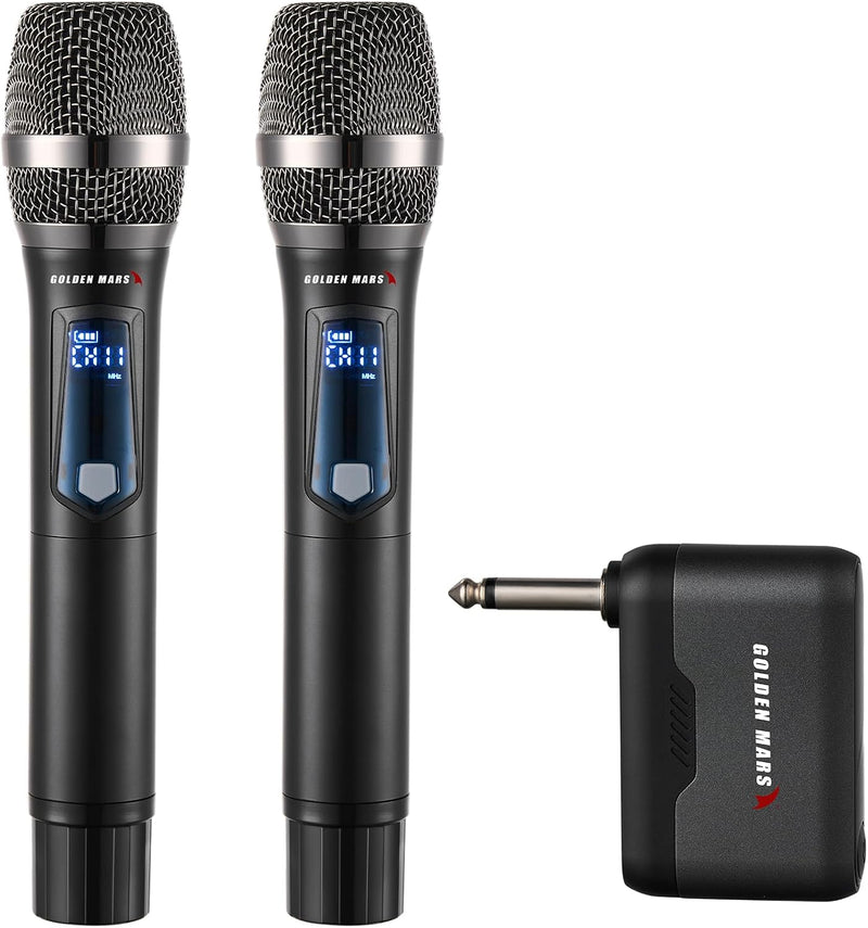 Micrófonos inalámbricos de Karaoke para cantar con recepción establ...