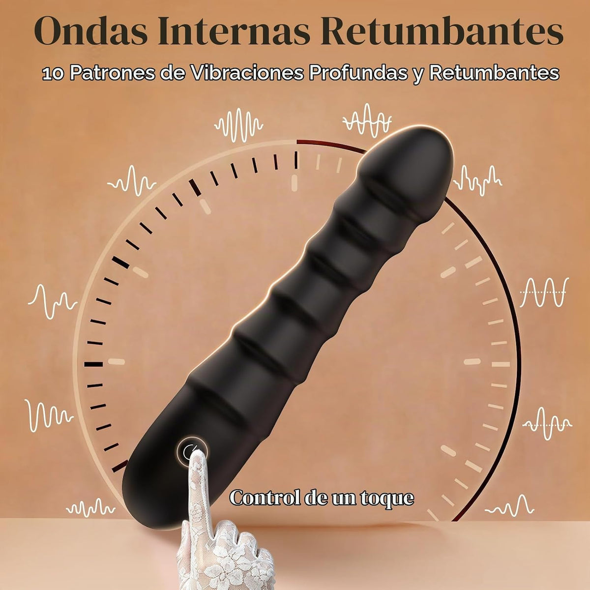 Gakuaat Consolador vibrador de punto G y clítoris para mujeres, jug...