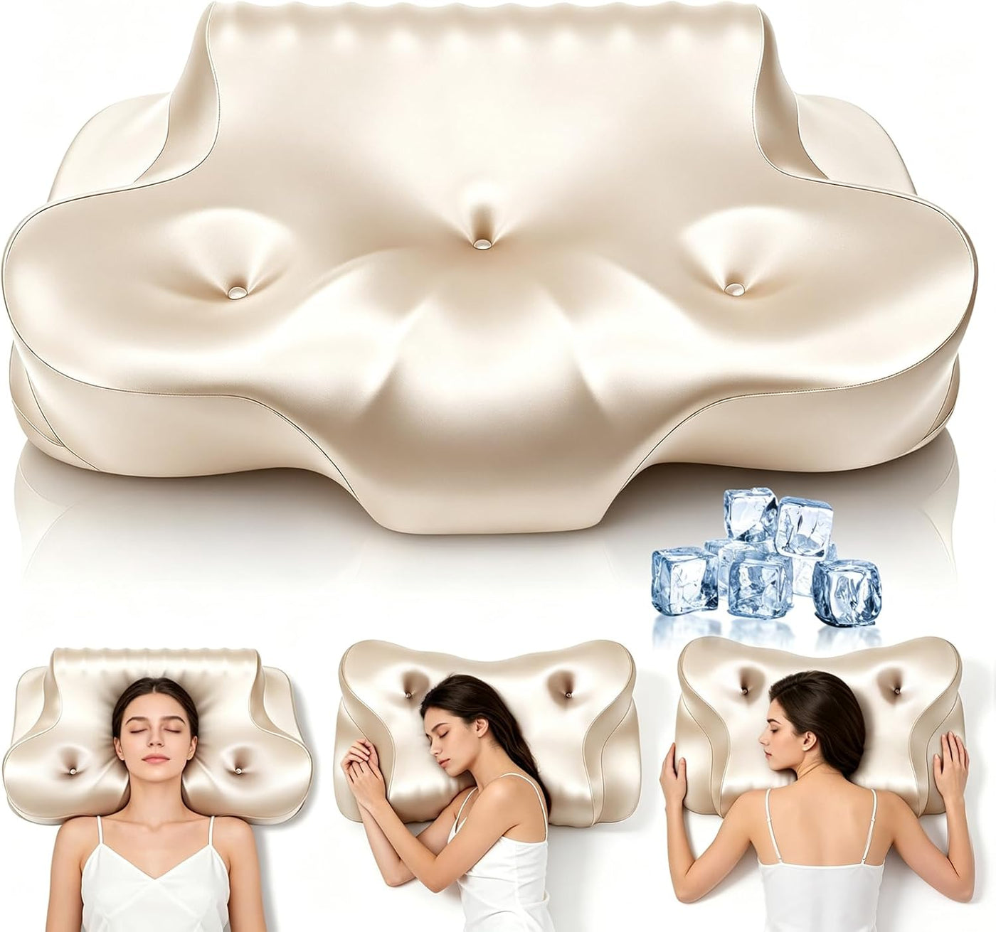 Almohadas ortopédicas de espuma viscoelástica Dayme\u2013Almohada r...