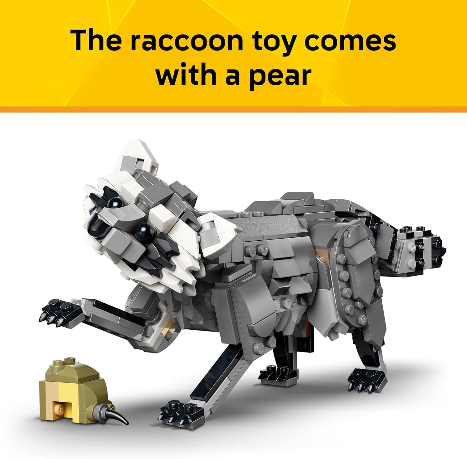 LEGO Creator 3 en 1 Forest Animals: Grey Wolf - Juguete de construc...