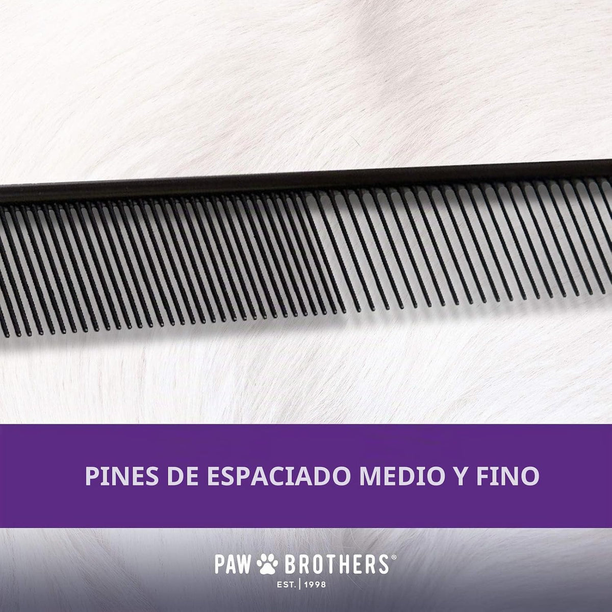 Ryan's Pet Supplies Paw Brothers Greyhound Style - Peine de tef...