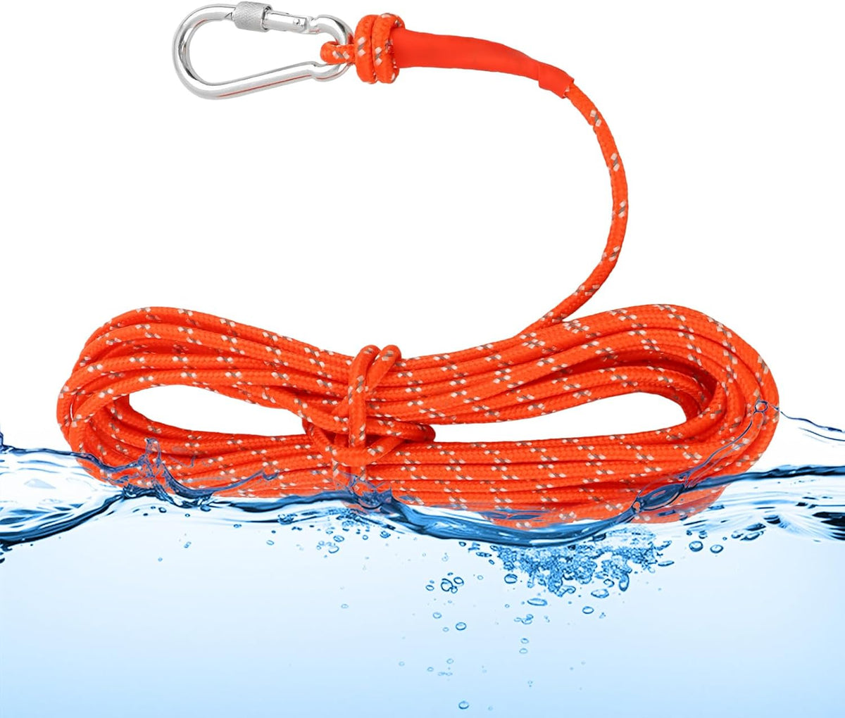 Cuerda flotante de 1\/4 de pulgada x 32 pies (32.8 ft), cuerda de a...