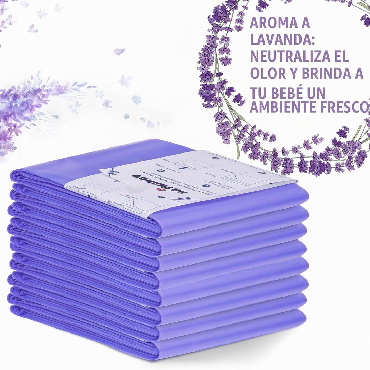 Recambios compatibles con repuestos para cubos de pañales Plus, paq...
