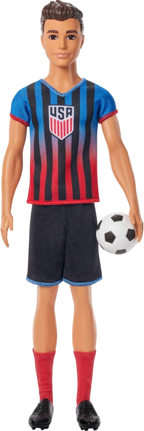 Barbie Carreras USSF Soccer Player Ken Muñeca y accesorios | Muñeca...