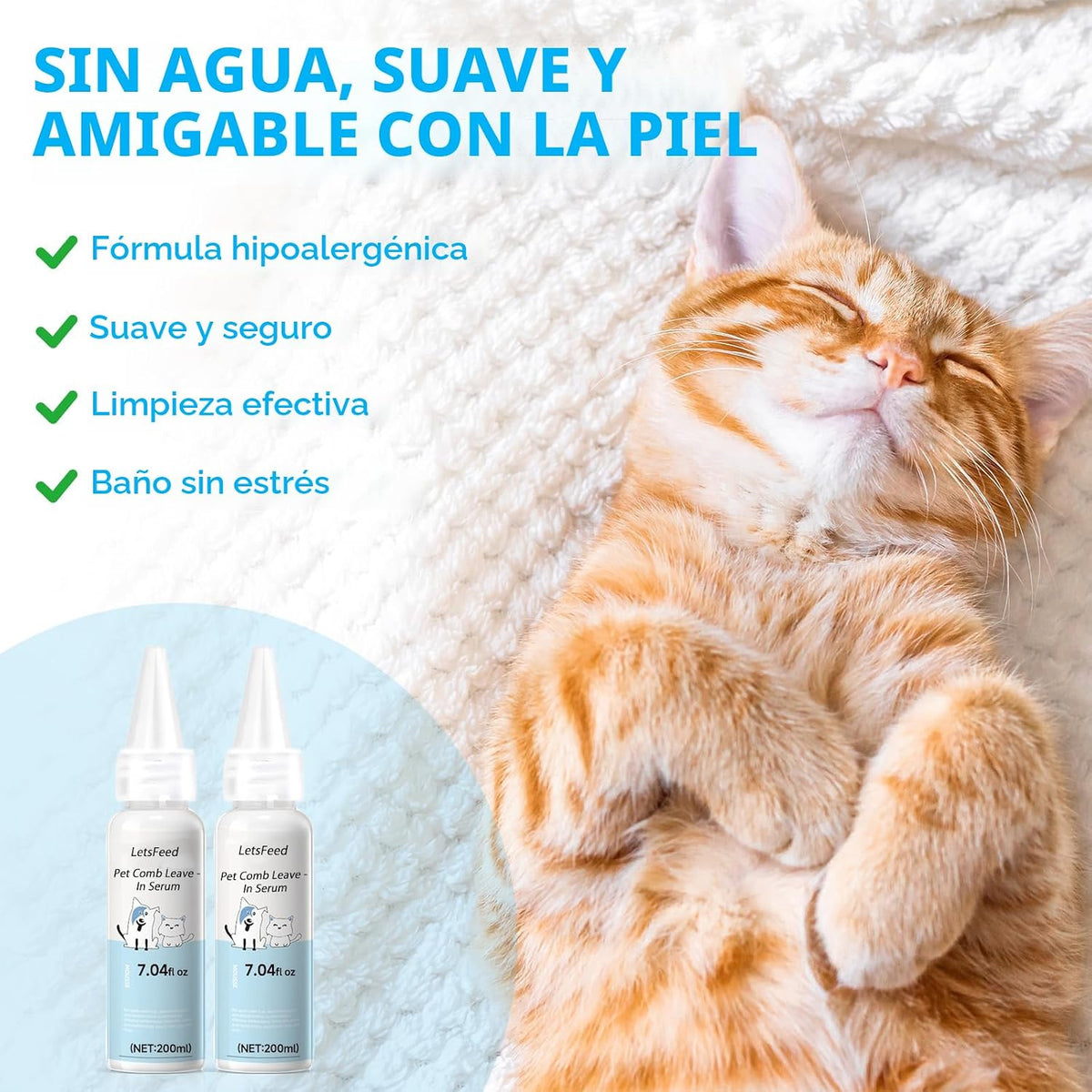 Recambio de spray para cepillo de vapor para mascotas para perros y...