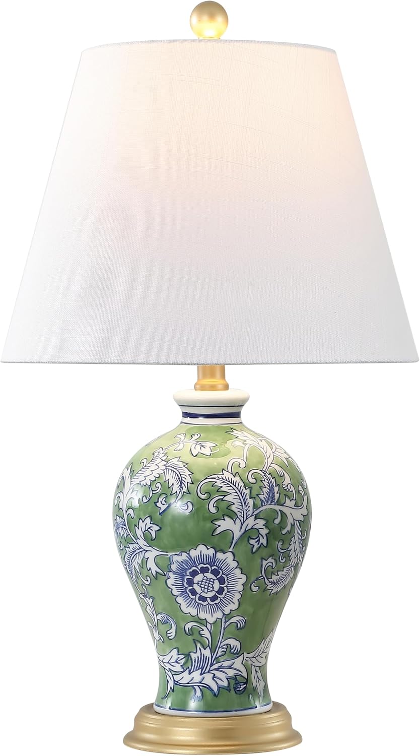 JONATHAN Y JYL3009F Grace 24" lámpara de mesa LED de cerámica\/...