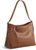 Missnine Bolso Hobo para mujer de piel sintética, bolso cruzado con...