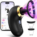 Gasevimo Juguetes sexuales de rosa para mujer - Vibrador de succión...