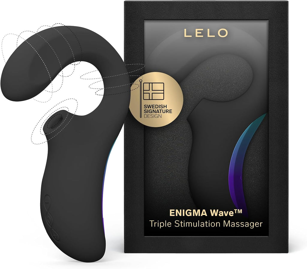 LELO Enigma Wave Vibrador de triple estimulación para mujeres, vibr...