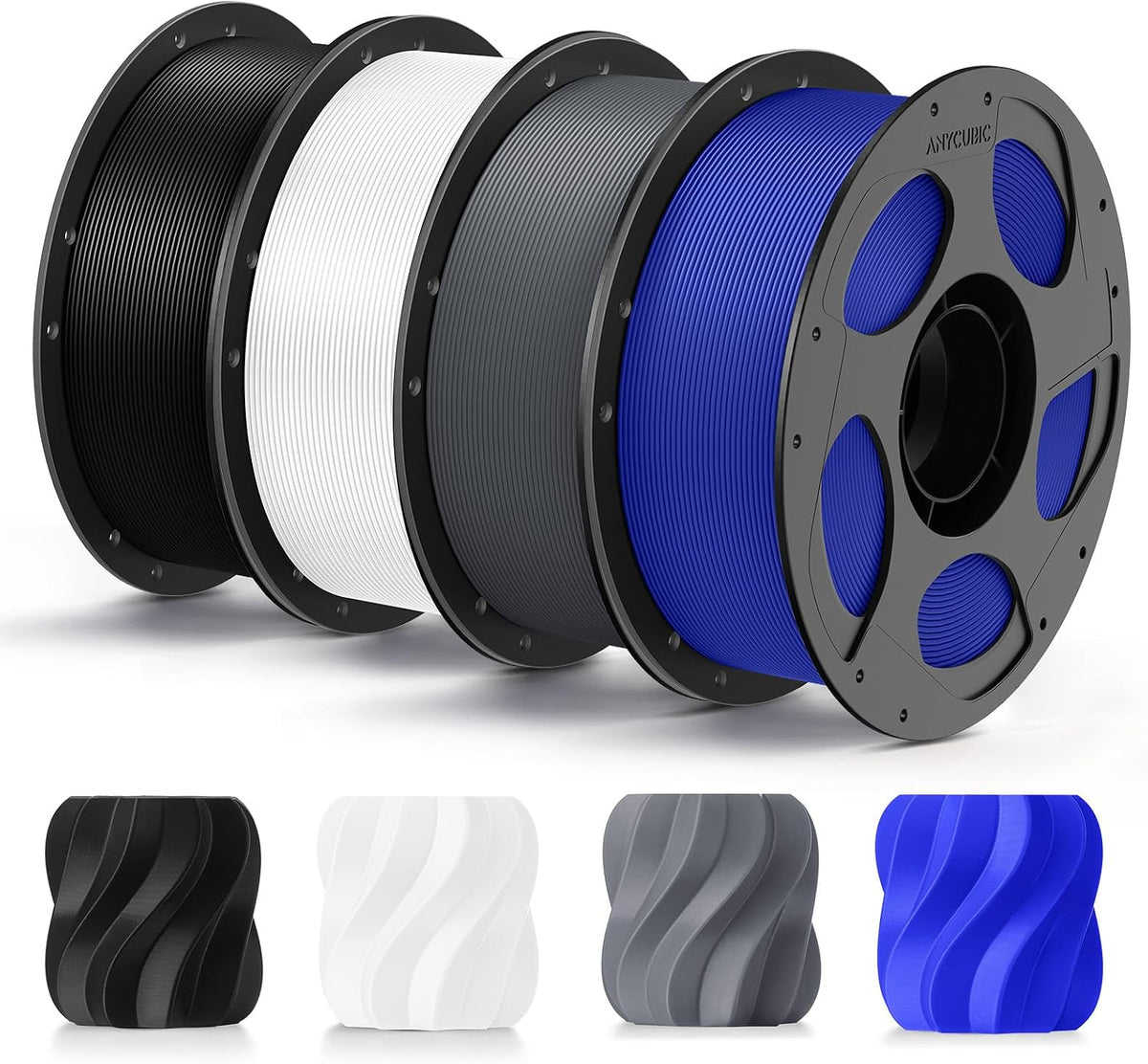 ANYCUBIC PLA Plus (PLA+), filamento para impresora 3D de 1.75mm Paq...