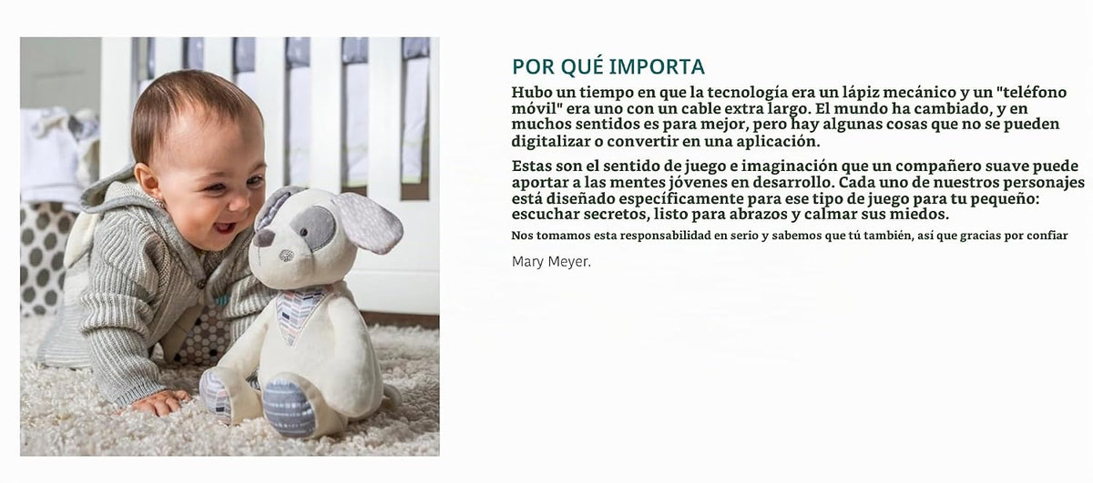 Mary Meyer Putty Nursery Animal de Peluche Juguete Suave, 11 Pulgad...