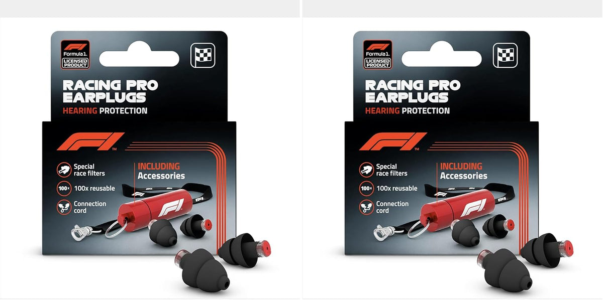 Alpine Formula 1 Tapones para los oídos, protección auditiva reutil...