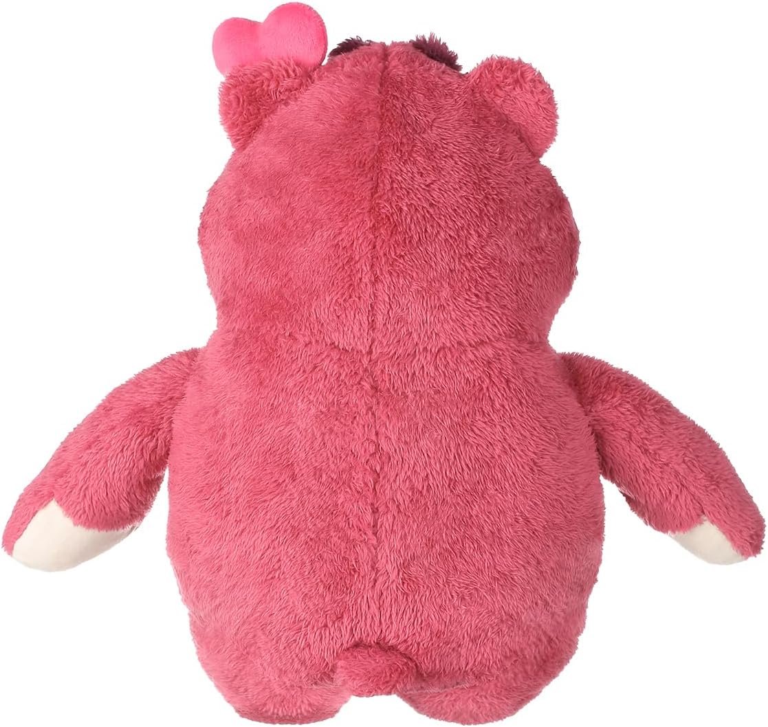 MINISO Oso de fresa de Disney Lotso de 14 pulgadas, animales de pel...