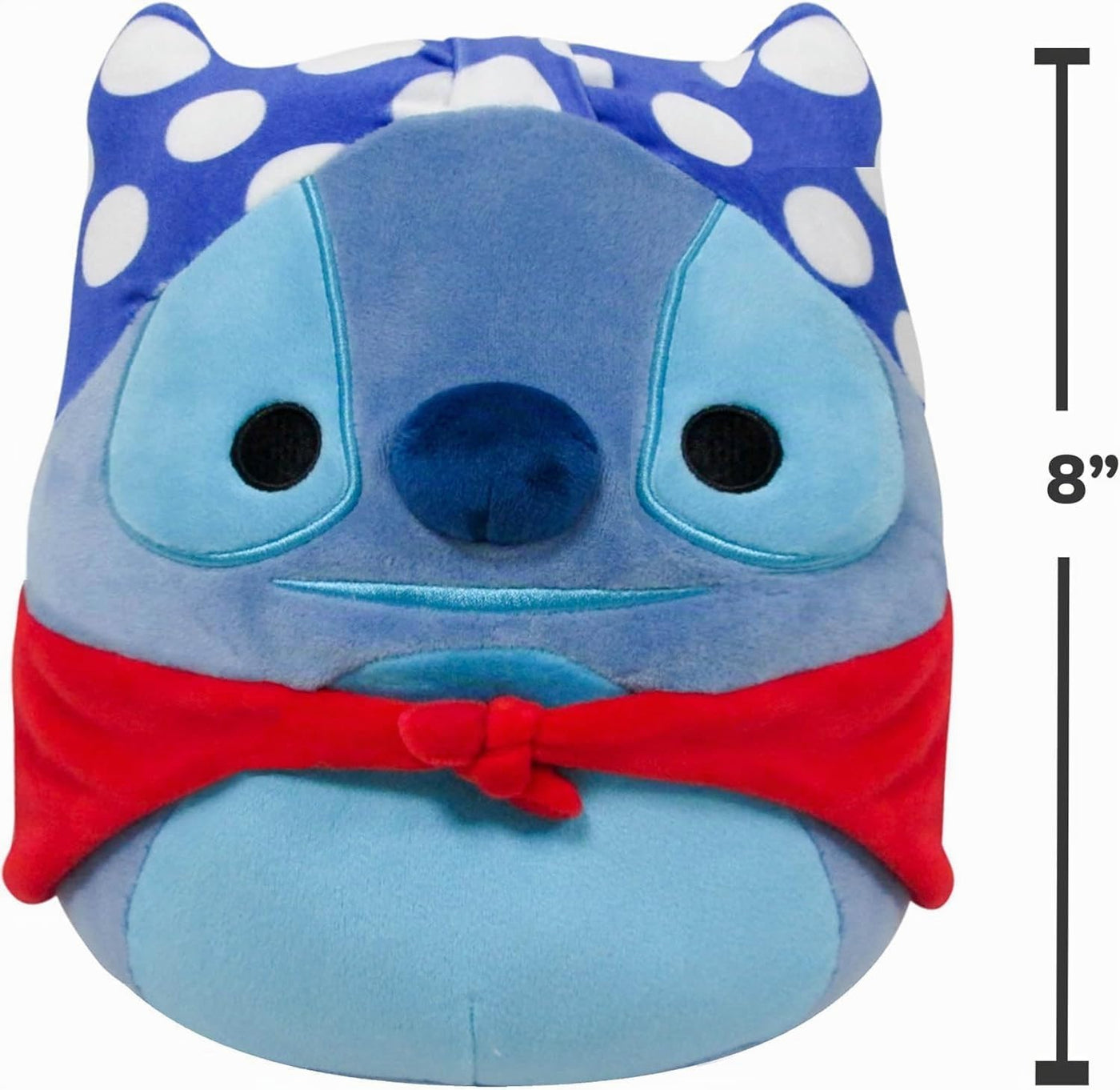 Squishmallows Superhéroe de Disney Stitch de 8 pulgadas