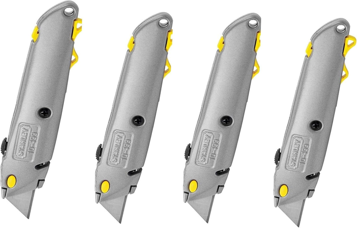 Stanley 10-499 Cuchillo Utilitario de Hoja Retráctil QuickChange (p...