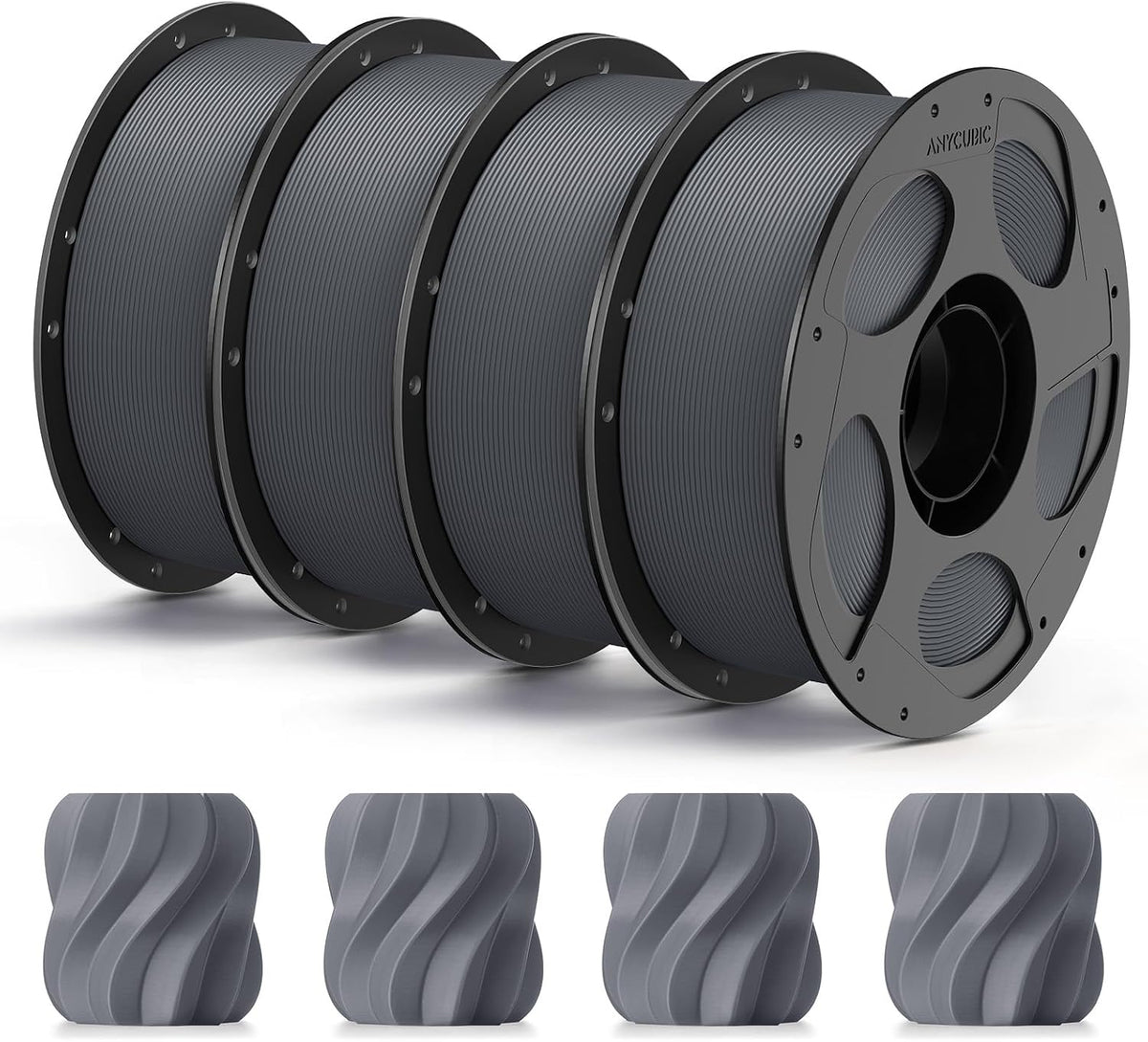 ANYCUBIC PLA+ - Filamento para impresora 3D de 0.07 in, 8.8 lbs | P...