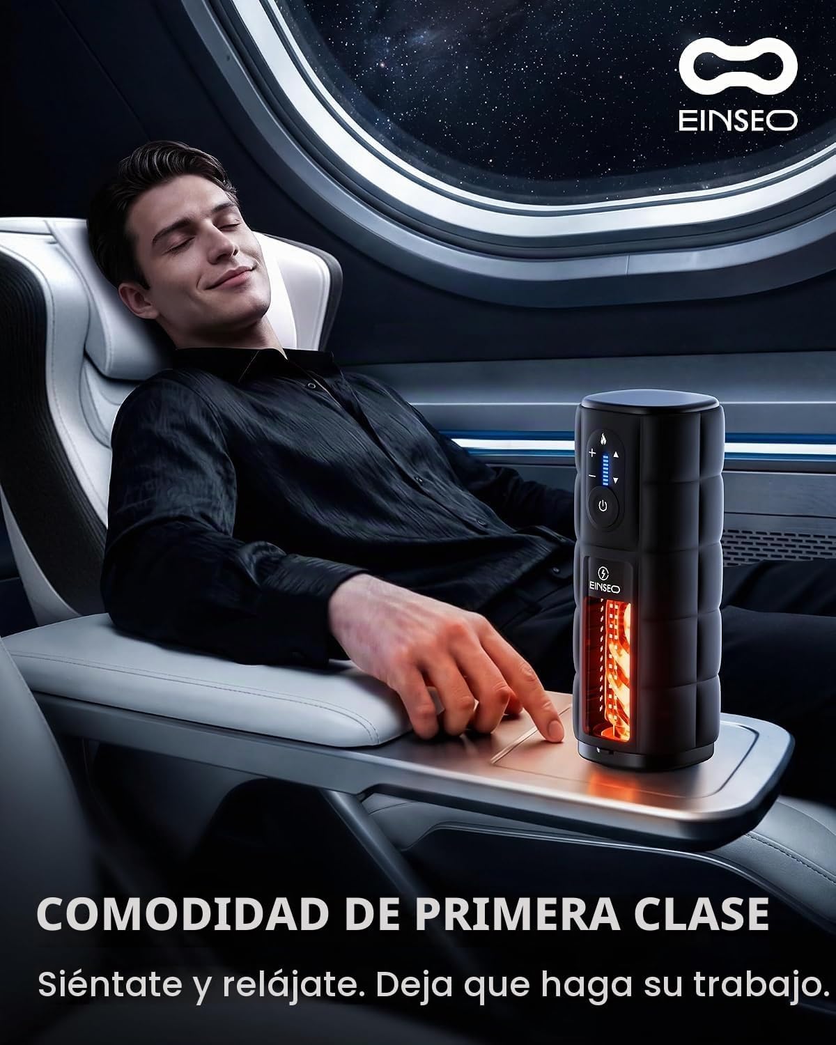 EINSEO Masturbador masculino juguete sexual para hombres, motor sin...