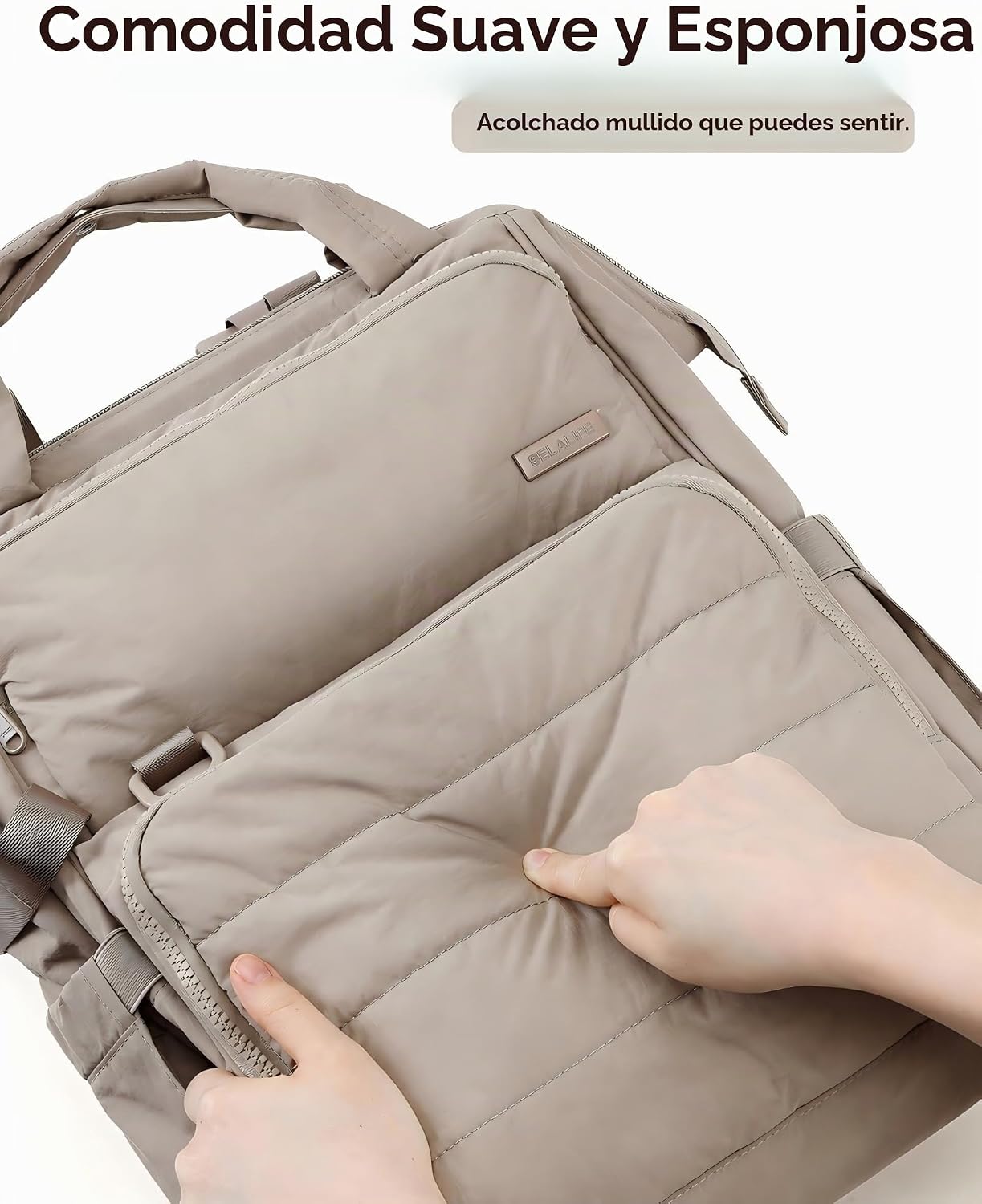 BELALIFE Mochila para pañales con cambiador, organizador para el cu...