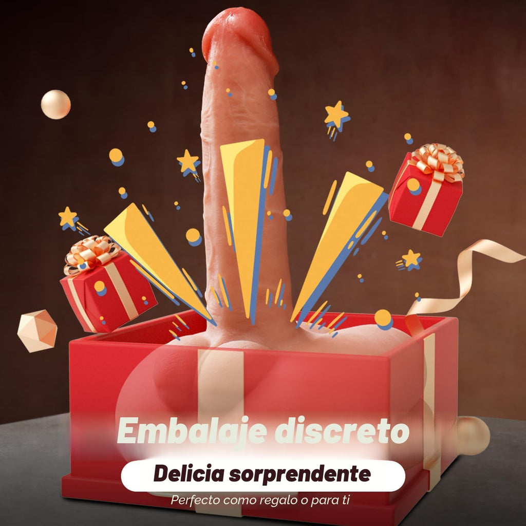 Baquick Consolador de empuje juguetes sexuales \u2013 Masturbador d...