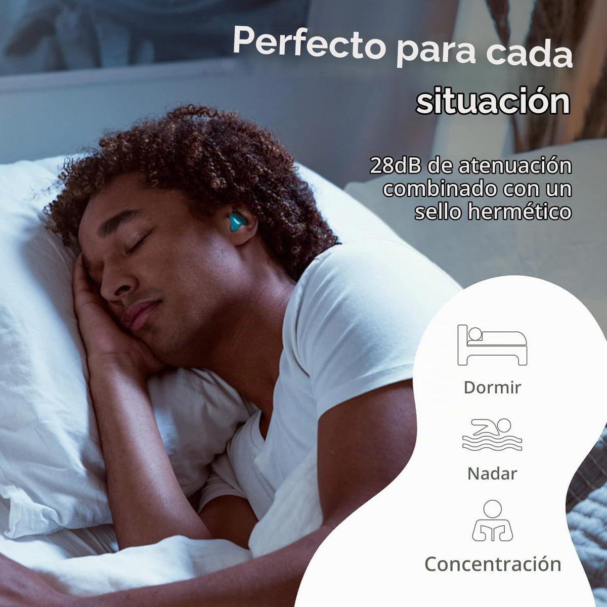 Alpine SoftSilicone | Tapones moldeables para dormir y nadar | Tapo...