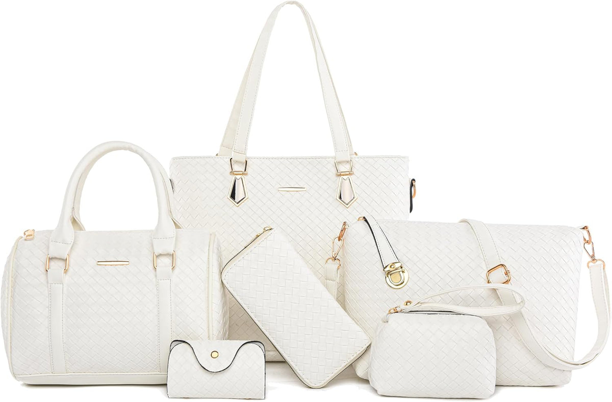 OTMIPIML Monederos y bolsos de mano para mujer, de cuero sintético,...