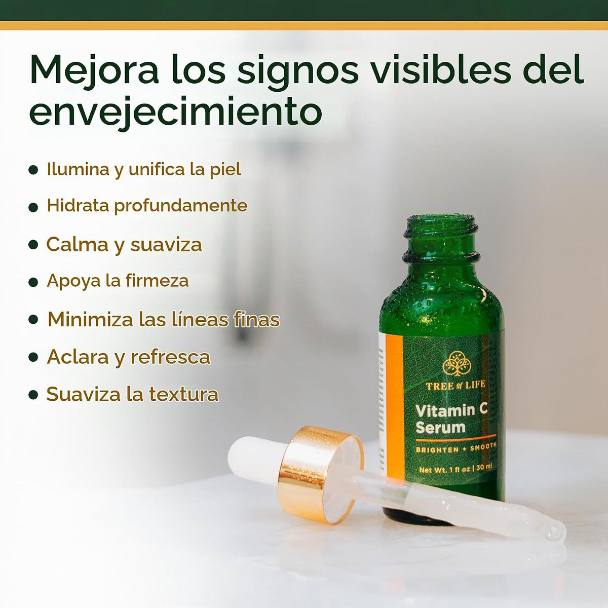 Tree of Life Suero facial para el cuidado de la piel, suero facial...