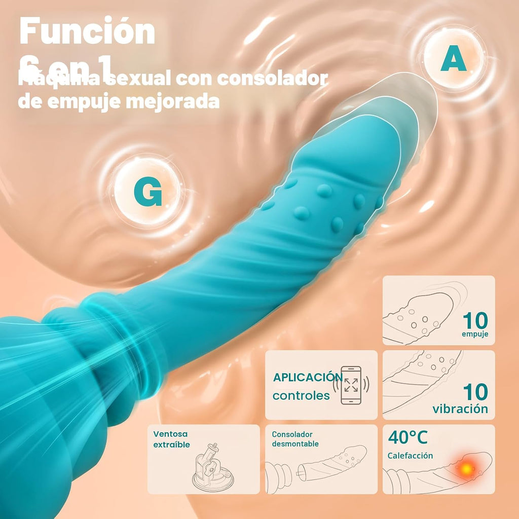 MOMONII Control de aplicación de la máquina de los juguetes sexuale...