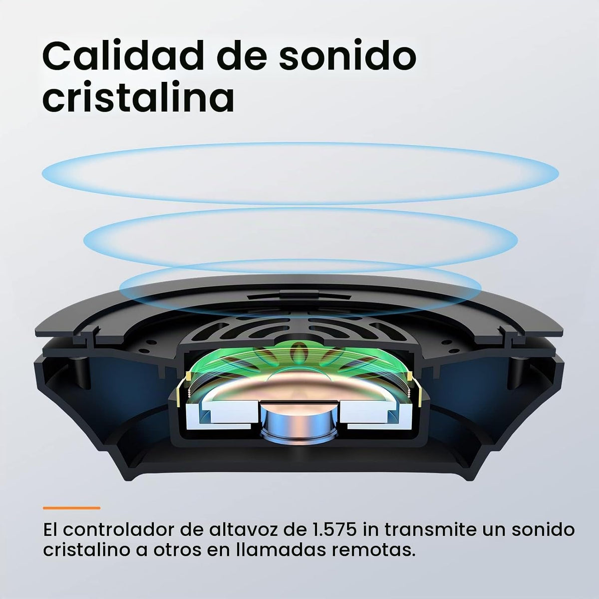 EKSA Auriculares con micrófono para laptop, auriculares con cable p...