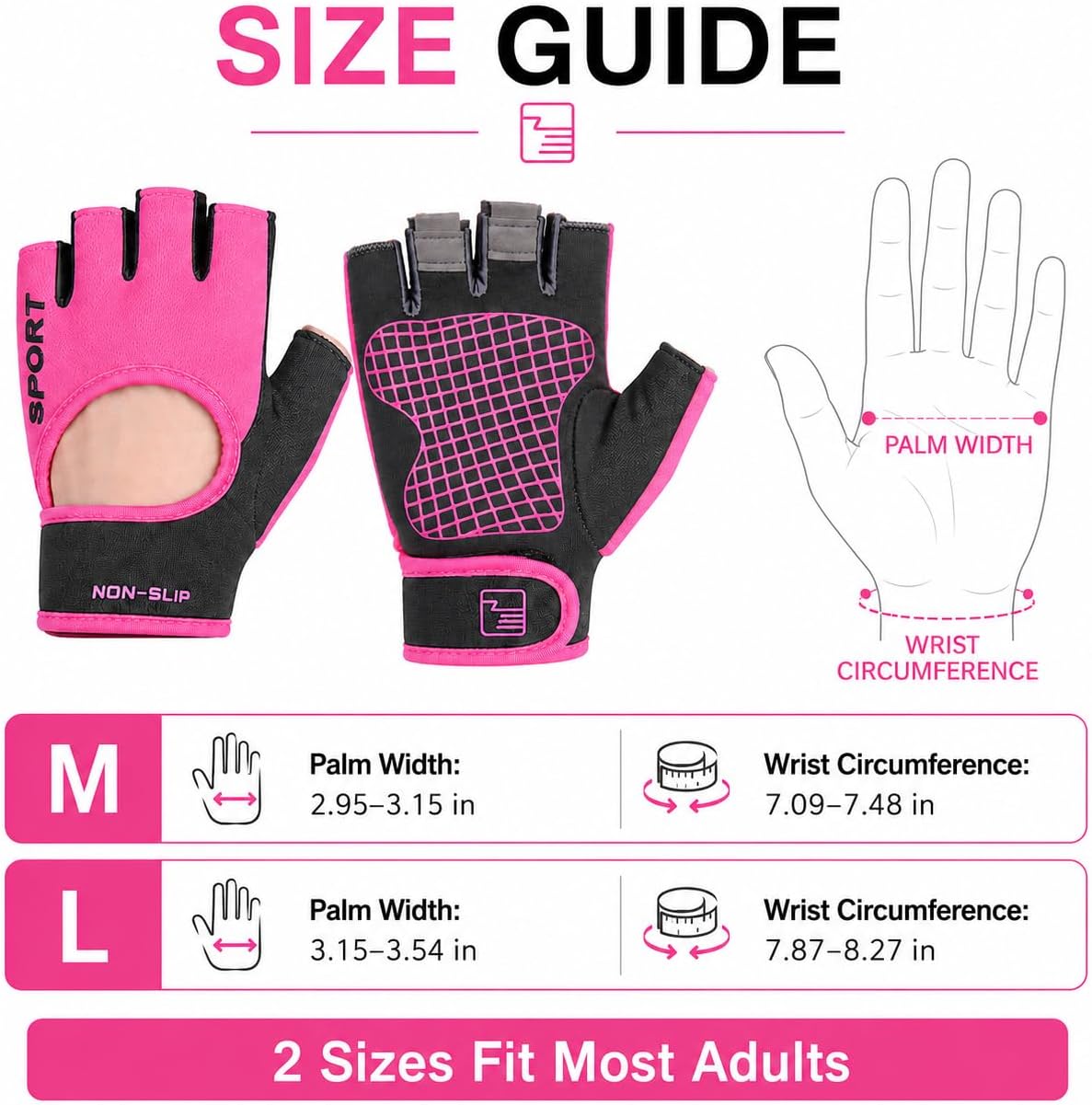 Guantes de entrenamiento para hombres y mujeres, guantes deportivos...