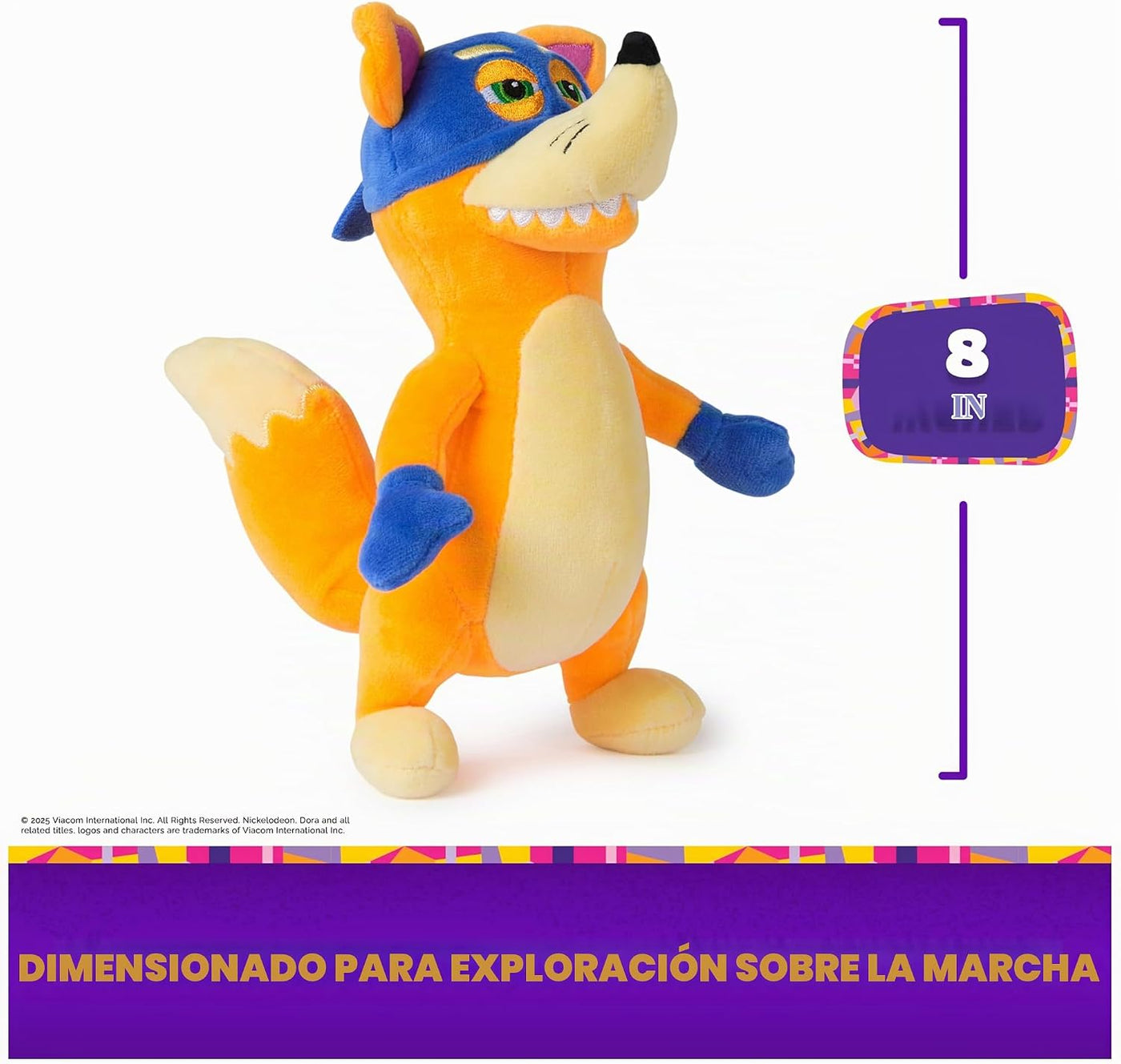 Dora Zorro de peluche oficial de Swiper, juguetes educativos, jugue...