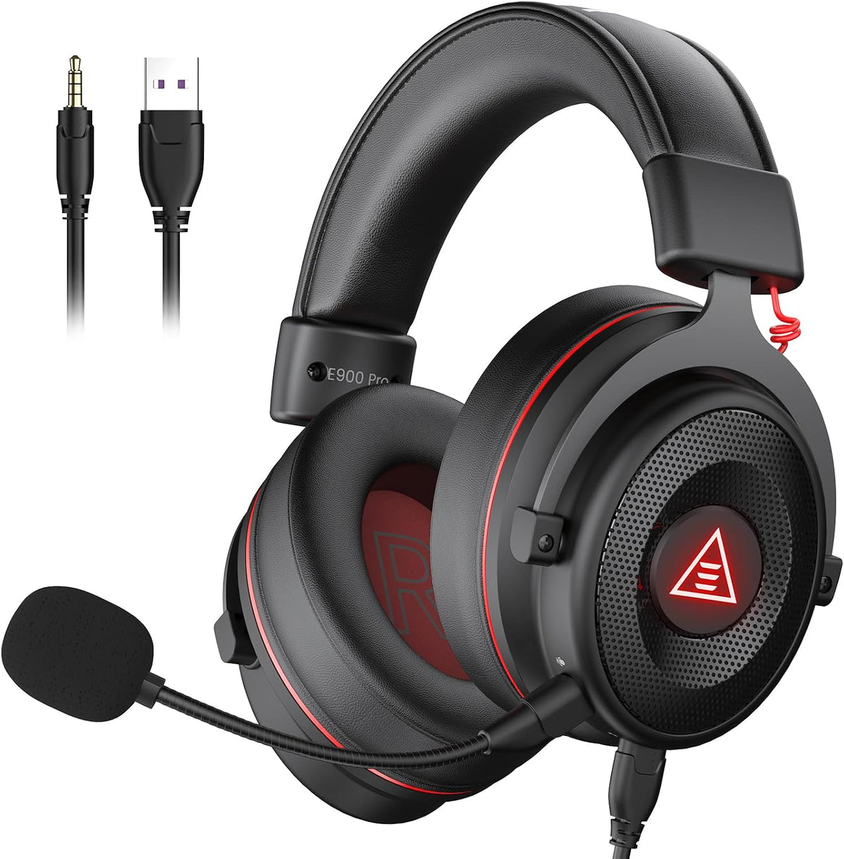 EKSA E900 Pro USB Auriculares para juegos para PC - Auriculares de...