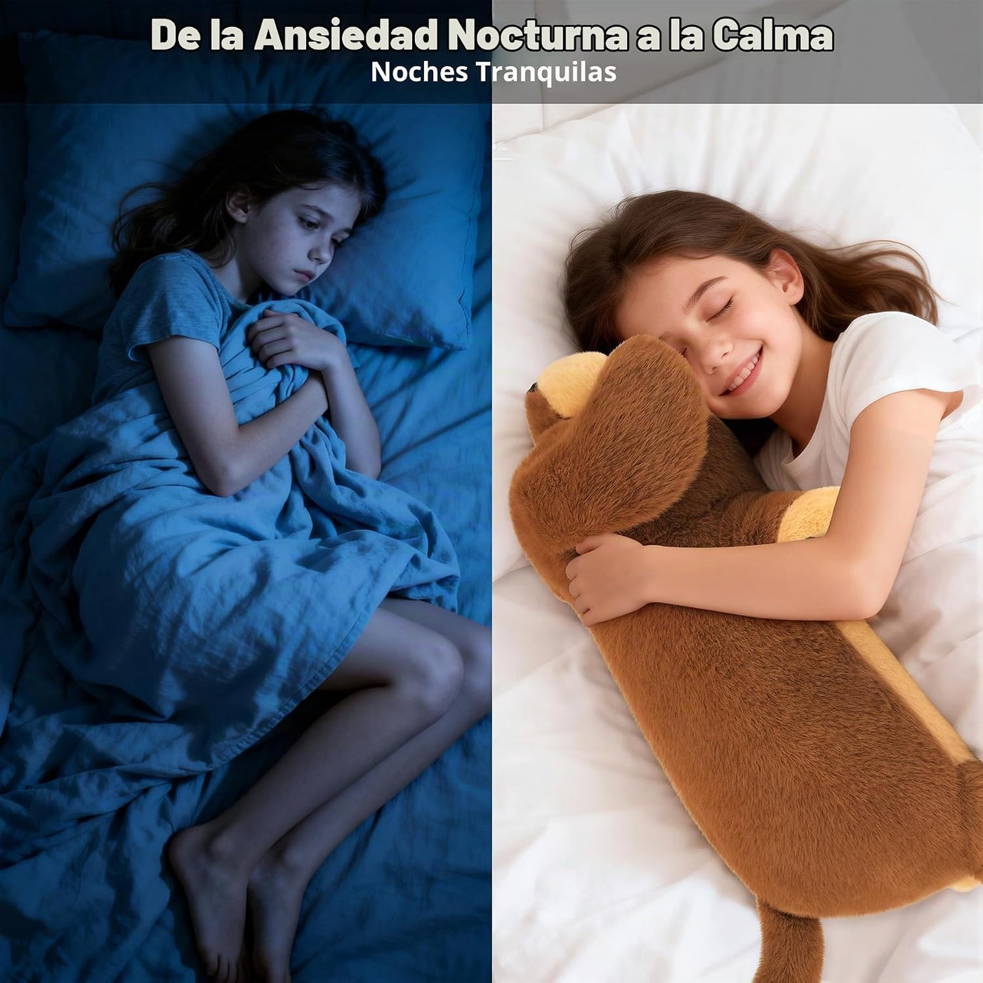 Peluche de perro salchicha con peso de 5 libras, peluche grande de...